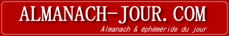 Ephemeride et almanach
