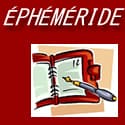 Ephemeride et almanach d'aujourd'hui